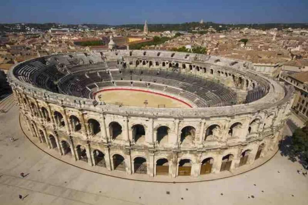 Apartmán Le Jad Joli F2 Proche Gare, Arenes Avec Terrasse Privee Nîmes Exteriér fotografie